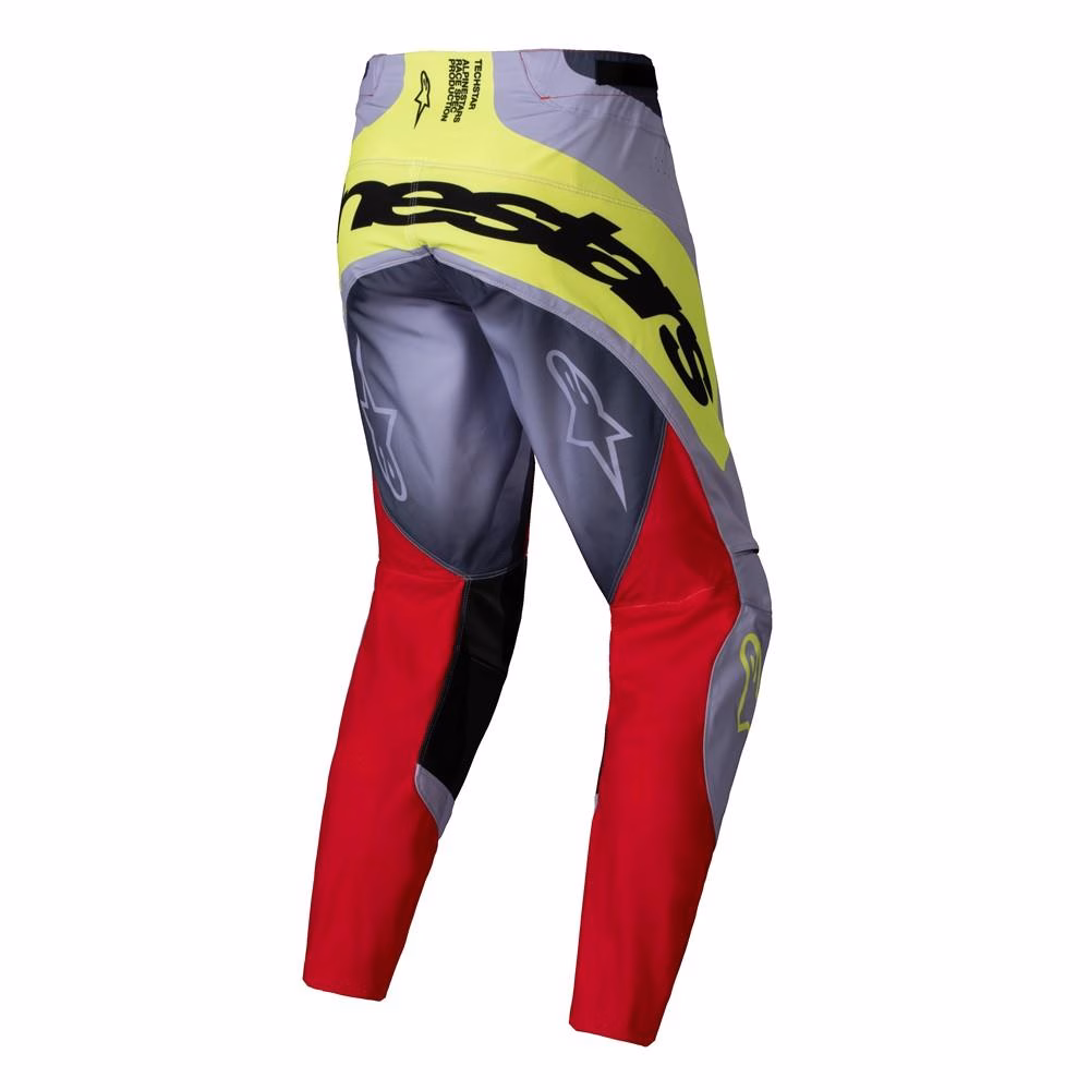Alpinestars Techstar Melt Motocross Pants Bright Red/Gray