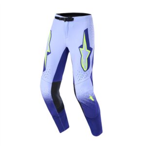 Alpinestars Supertech Scenz Motocross Pants Purple/Yellow Fluoro - Image 1