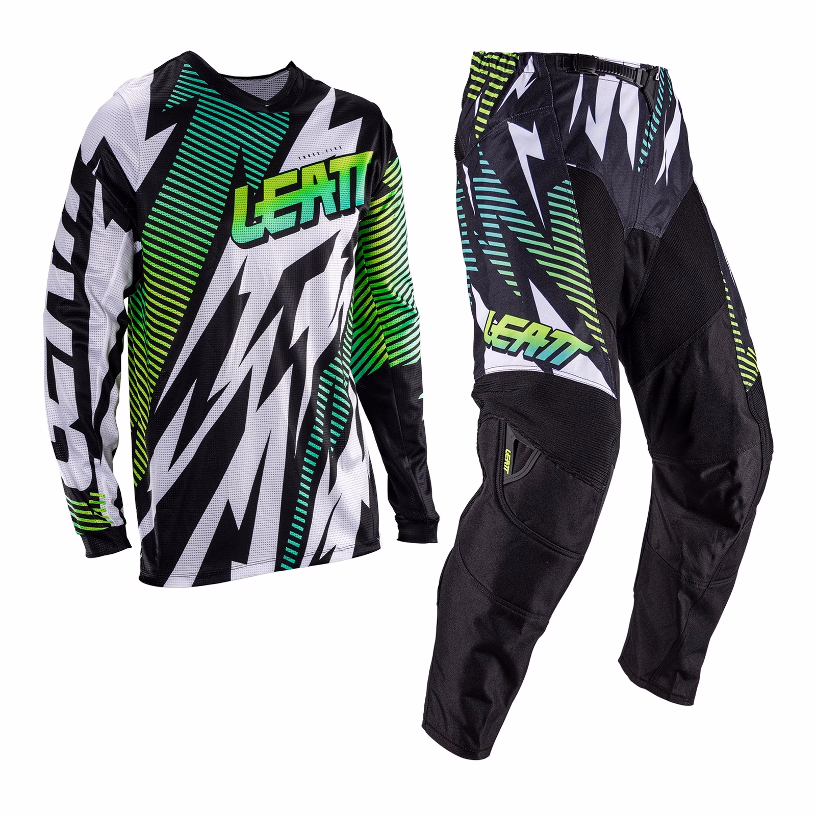 Leatt 3.5 Ride Kit Junior Storm Teal - Image 1