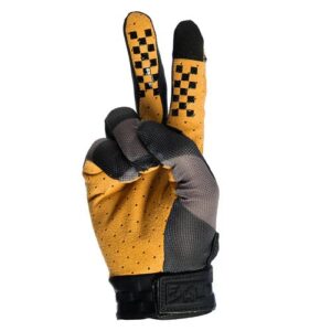 Fasthouse Vapor Ray Motocross Gloves Vintage Grey - Image 2
