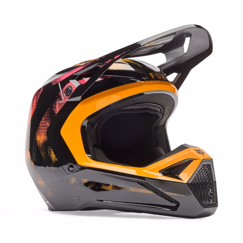 Fox V1 Kairos Motocross Helmet Tangerine