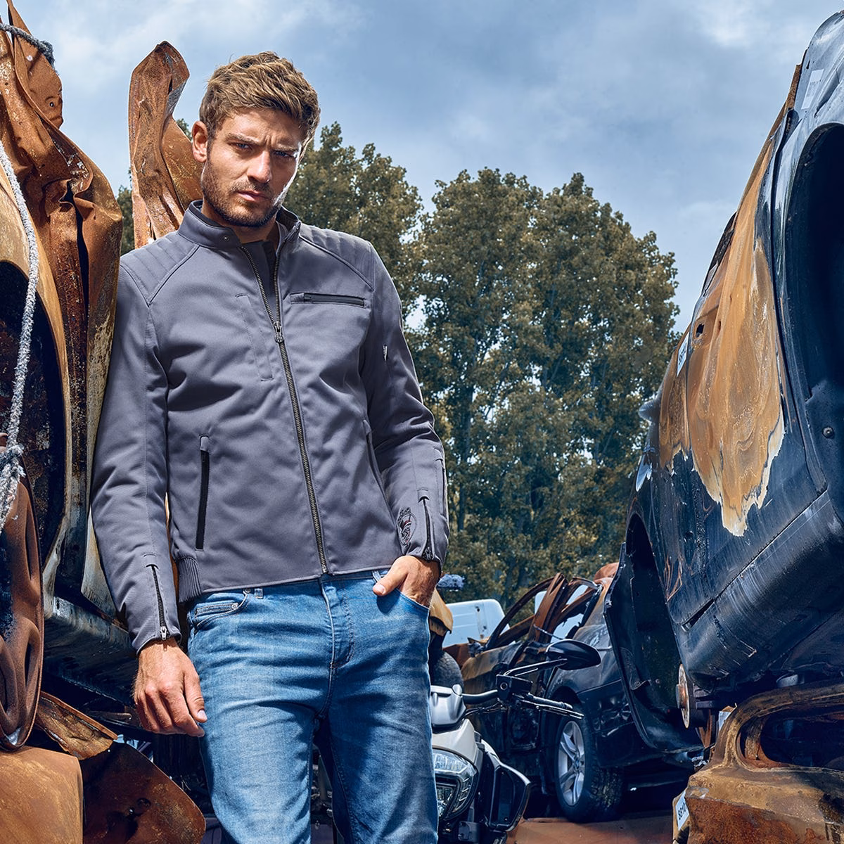 Segura Eternal Road Jacket Gris - Image 7