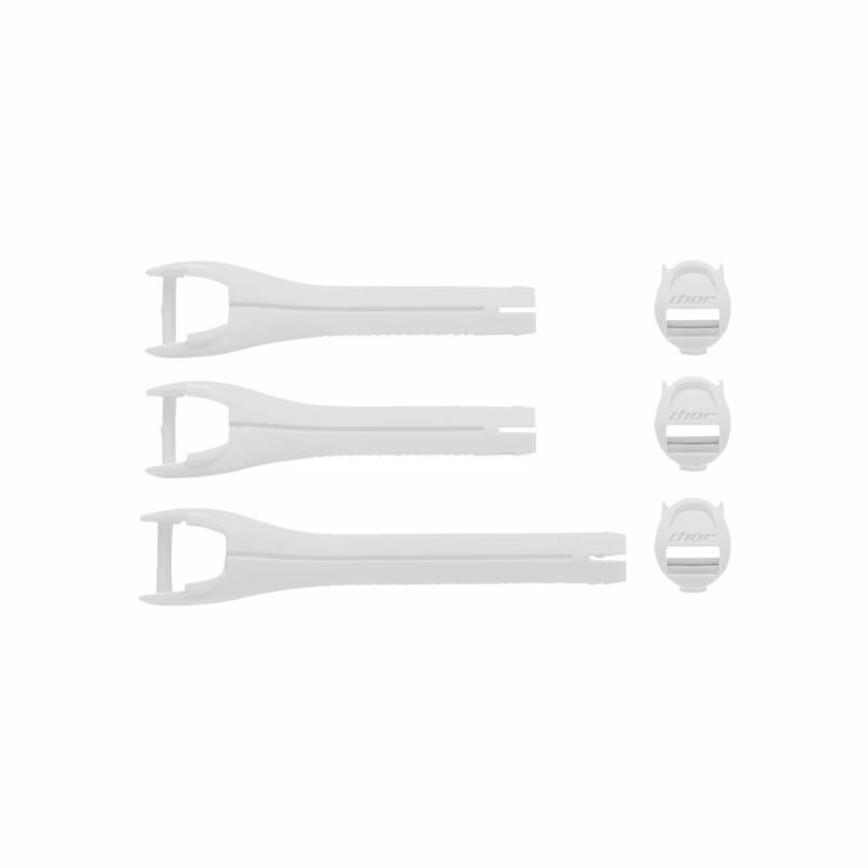 THOR MX STRAP KIT BLITZ XR WH/BK