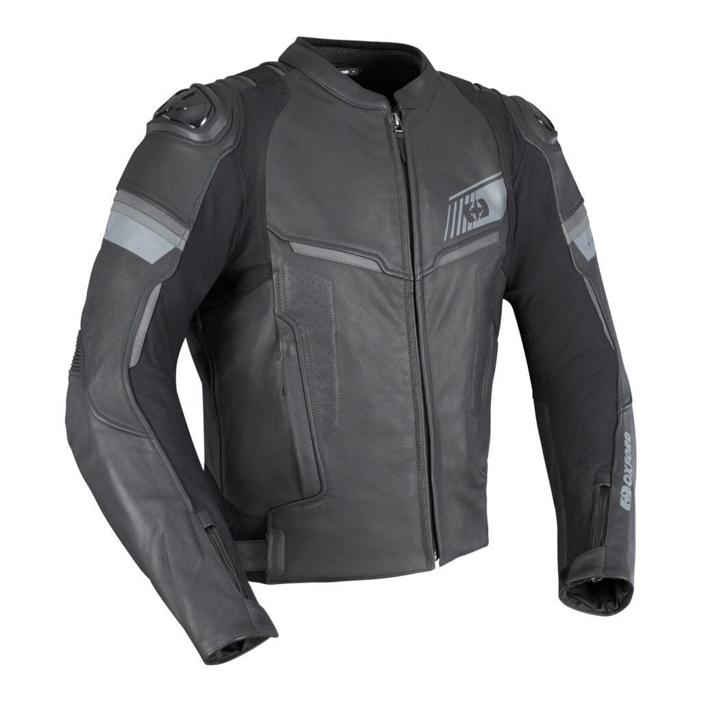 Oxford Cypher 1.0 Leather Road Jacket Stealth Black