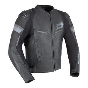 Oxford Cypher 1.0 Leather Road Jacket Stealth Black - Image 1