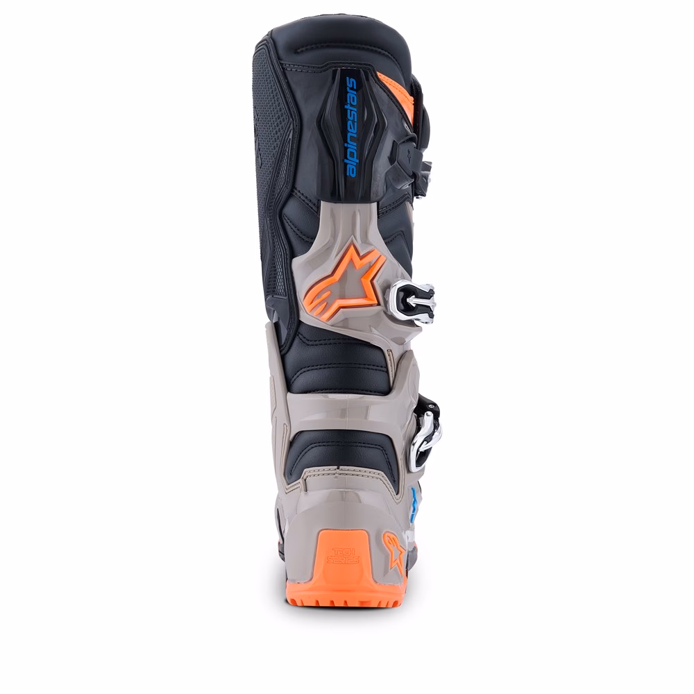 Alpinestars Tech-7 Enduro Boots Black/Warm Gray/Orange Fluoro