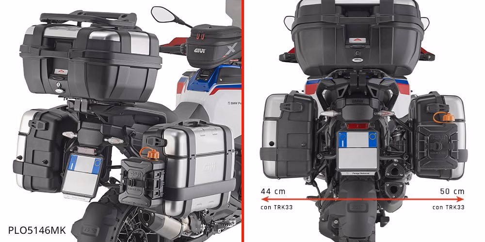 SIDE RACK ONE-FIT MONOKEY BMW R 1300 GSA '25->
