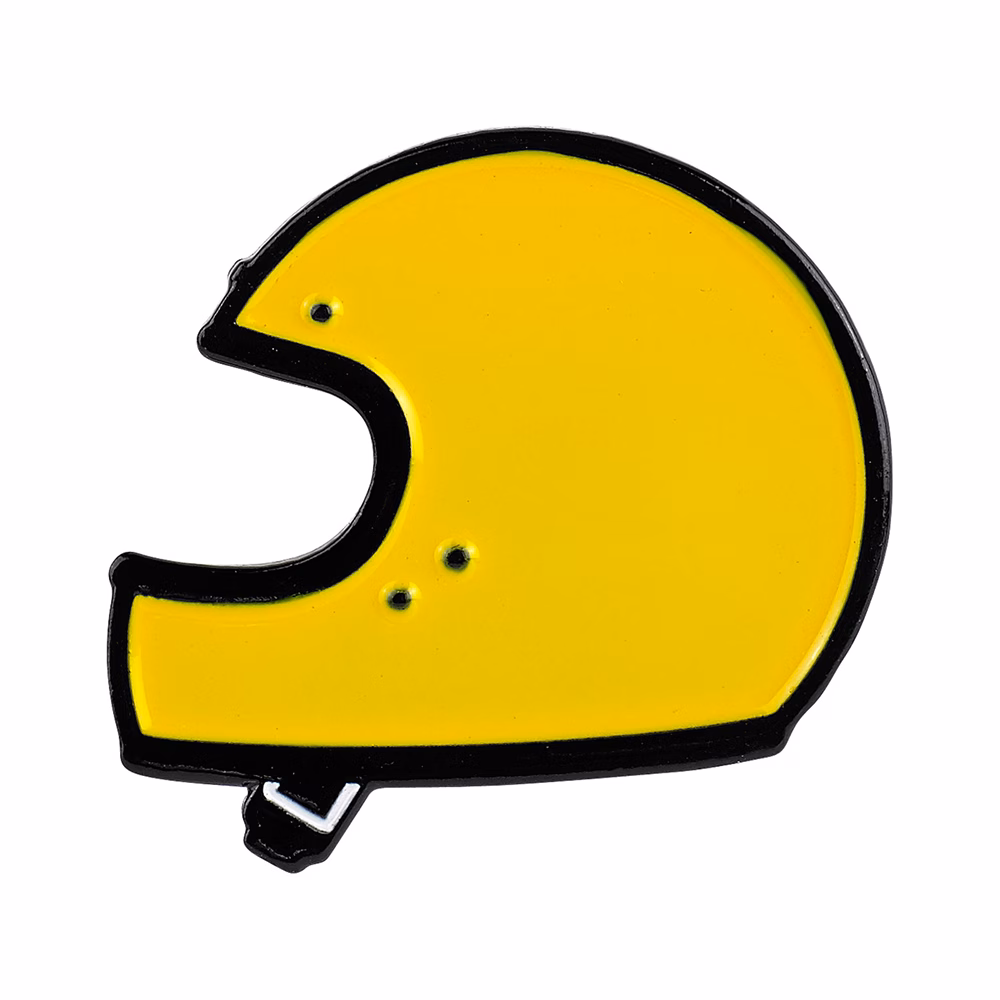 Biltwell Enamel Pin Gringo Yellow/Black