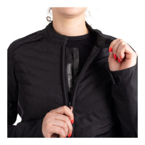 Oxford Valencia 3.0 Waterproof Dry2Dry Women's Textile Road Jacket - Black - Image 9