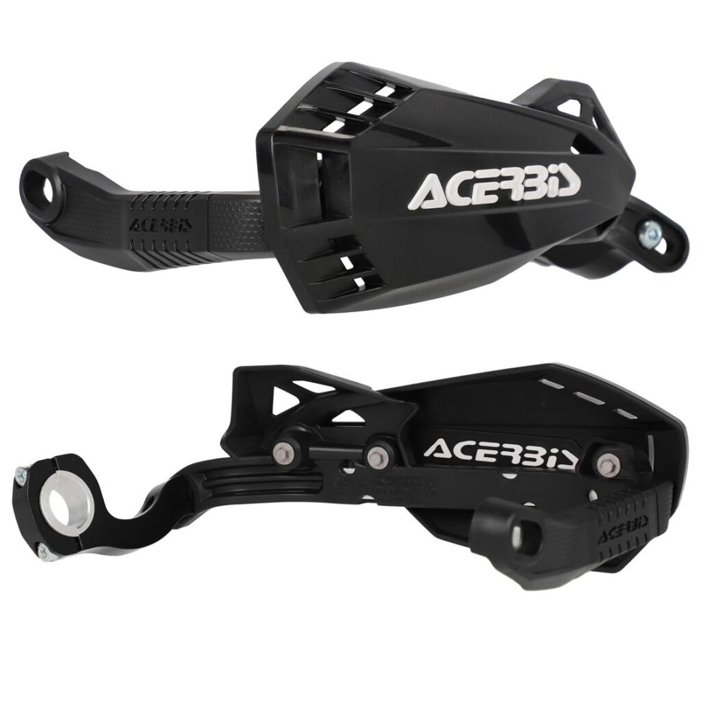 Firstmoto Mini Handguards Black/White Acerbis
