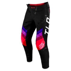 Troy Lee Designs SE Ultra Reverb Motocross Pants Black / Glo Red - Image 2