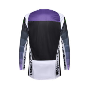 Fox Flexair Grid Motocross Jersey Black/Purple - Image 2