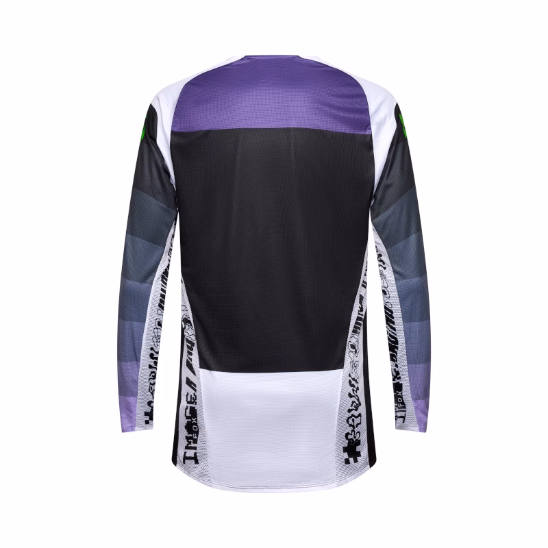 Fox Flexair Grid Motocross Jersey Black/Purple