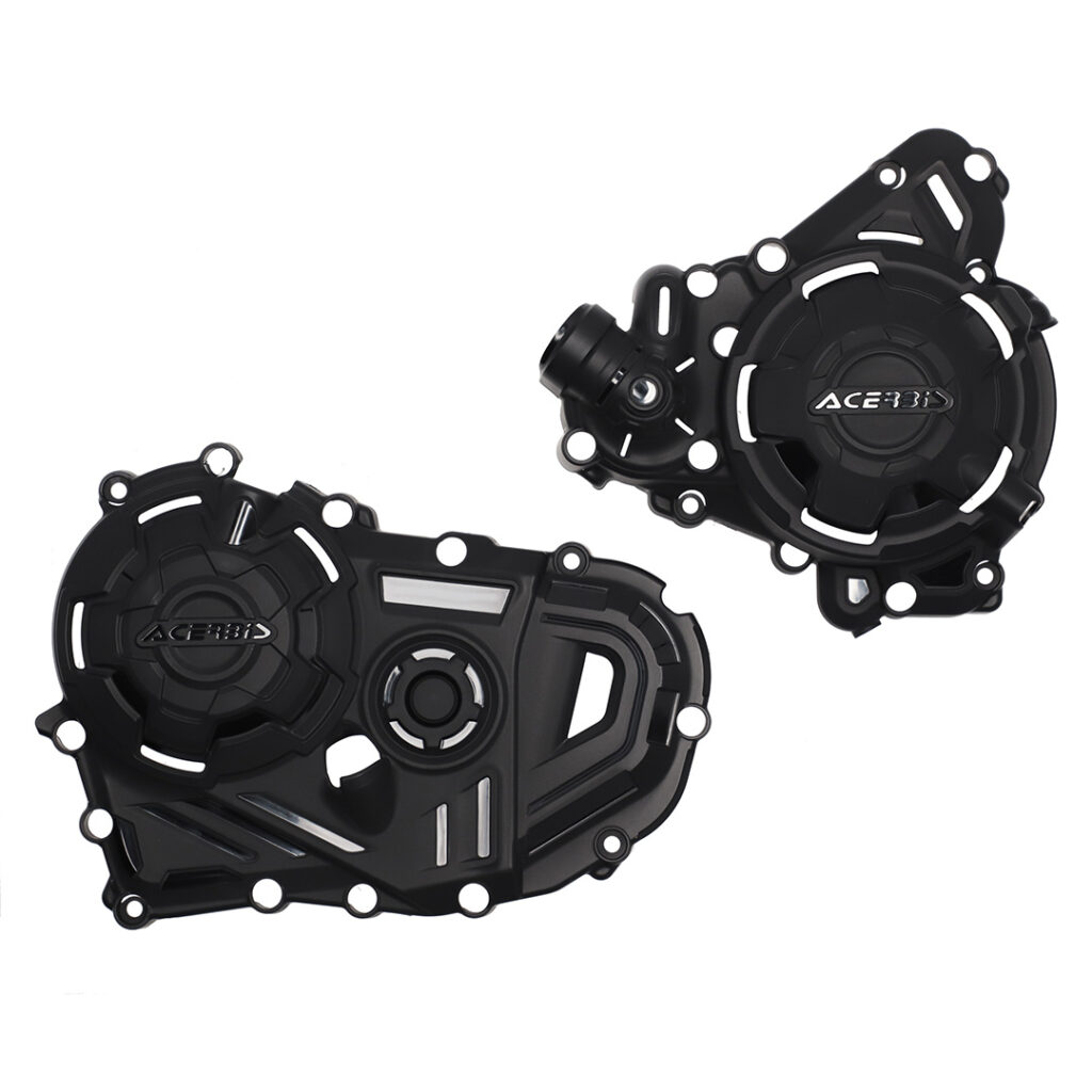 Acerbis X power Engine Case cover Kit Black Honda XL750 2023-24