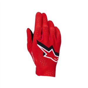 Alpinestars Supertech Motocross Gloves Fire Red/Black/White - Image 1