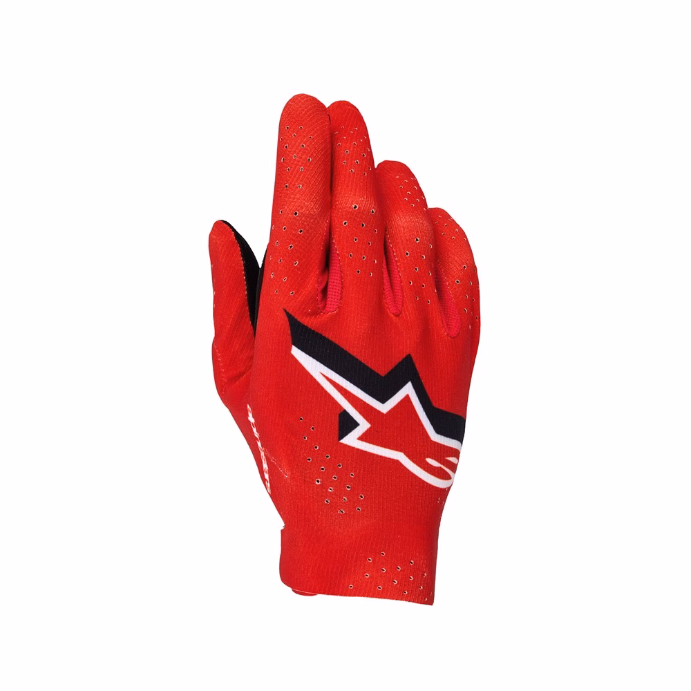 Alpinestars Supertech Motocross Gloves Fire Red/Black/White