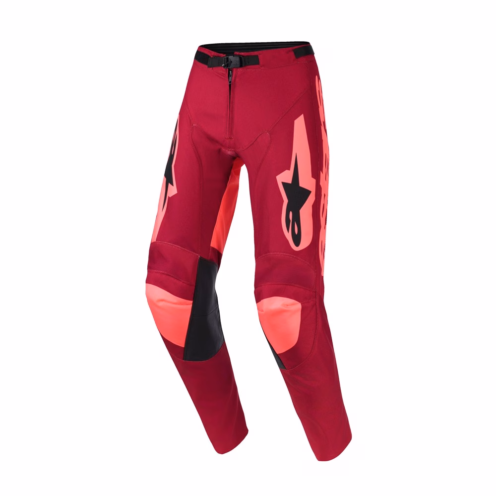 Alpinestars Racer Riway Motocross Pants Dark Red/Coral