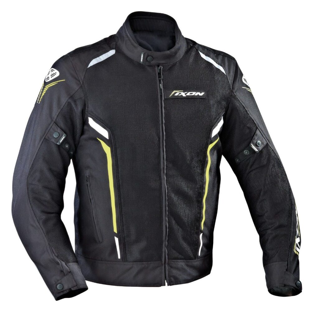 IXON COOLER Road Jacket BLK/WHT/YEL