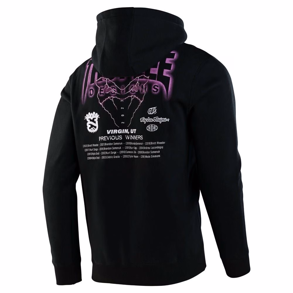 Troy Lee Designs x Red Bull Rampage Static Pullover Hoodie Black