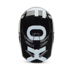 Fox V1 Shield Motocross Helmet Youth Black - Image 2