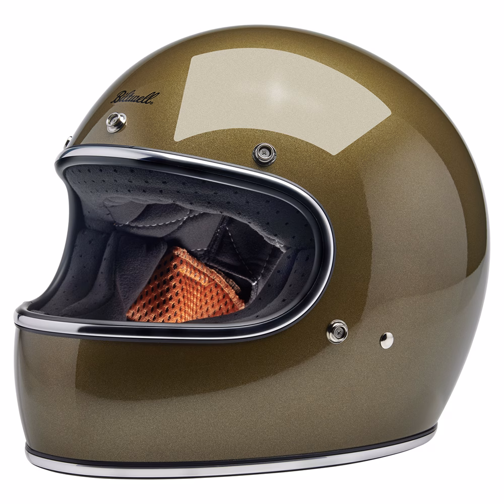 Biltwell Gringo ECE R22.06 Road Helmet Metallic Ugly Gold