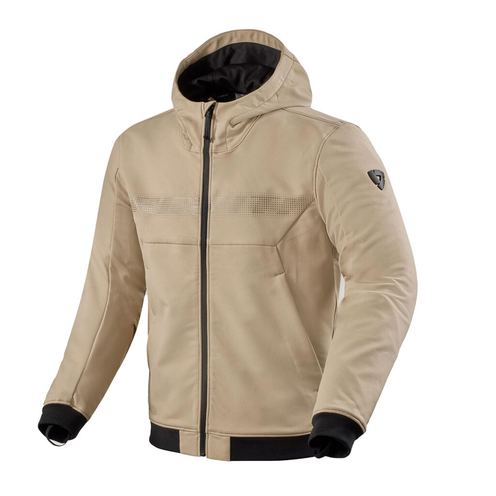 REV'IT! Parabolica 2 Road Jacket Hoodie Sand