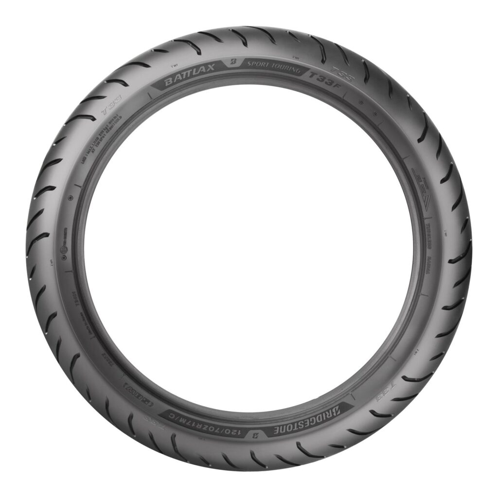 Bridgestone Battlax T33 Sport Touring Tyre Front 110/80x19 (Radial)