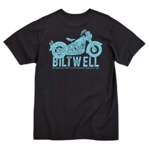 Biltwell Old Junk Pocket Tee Black - Image 2
