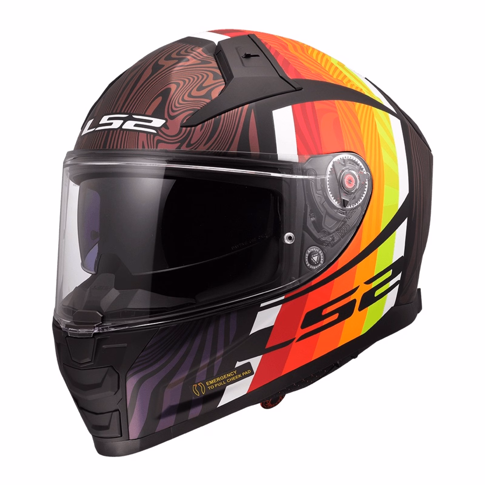 LS2 FF811 Vector II Freedom Helmet - Matte Black / Camo - Image 1