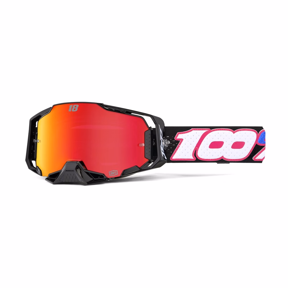 100% JettPak Armega - Armega Goggle Jett Special - HiPER Mirror Red Lens With Accessory Pack