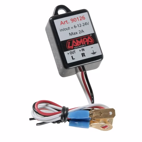 LAMPA ELECTRONIC FLASHER DEVICE FOR LED INDICATOR 6/12/24V 2A