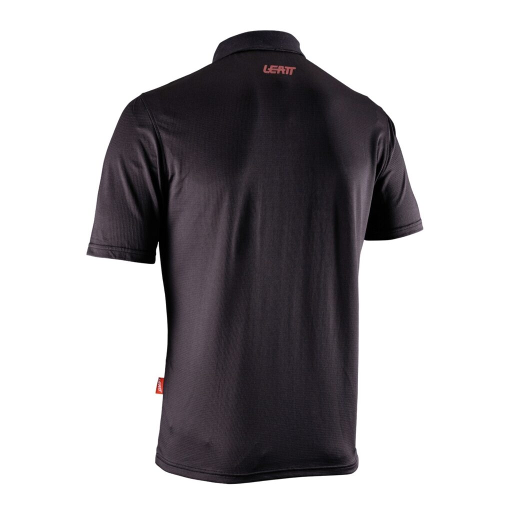 Leatt Team Polo Shirt (Short) - Black