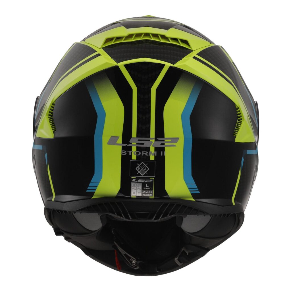 LS2 FF800 Storm II - Tracker Road Helmet Black / High Visibility Yellow