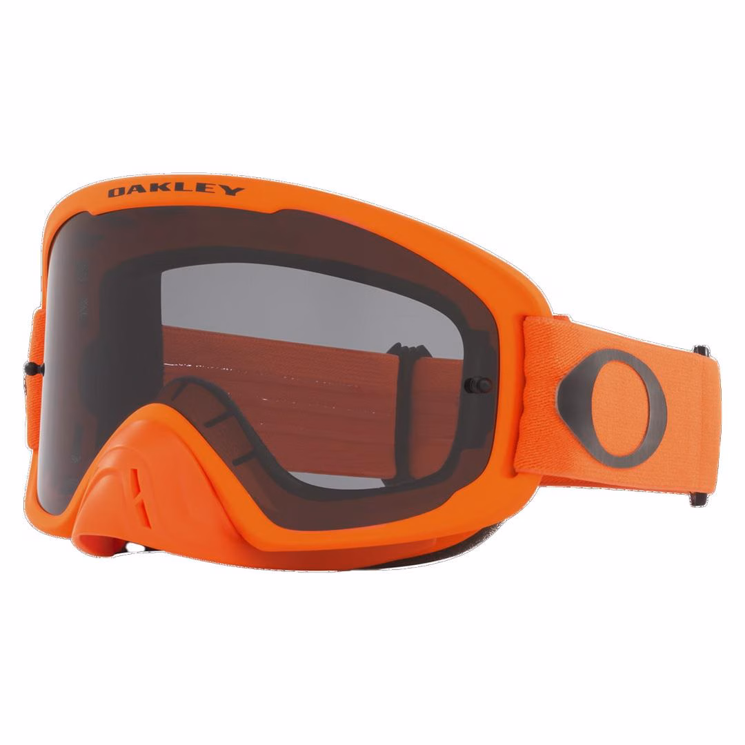 Oakley O-Frame 2.0 Pro Motocross Goggles Moto Orange w/ Dark Grey Lens - Image 1