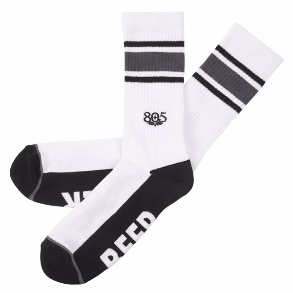 Fasthouse 805 Brew Sock, White/Black