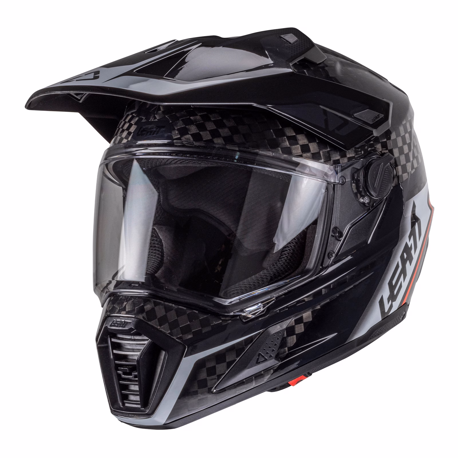 Leatt 9.5 Adventure Helmet Kit - Carbon - Image 4