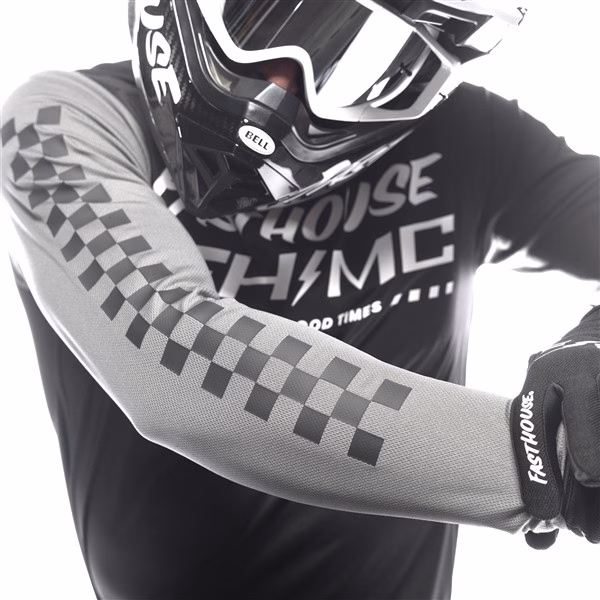 Fasthouse Carbon Method Motocross Jersey Black/Gray