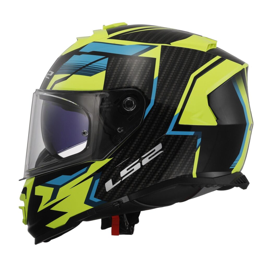 LS2 FF800 Storm II - Tracker Road Helmet Black / High Visibility Yellow