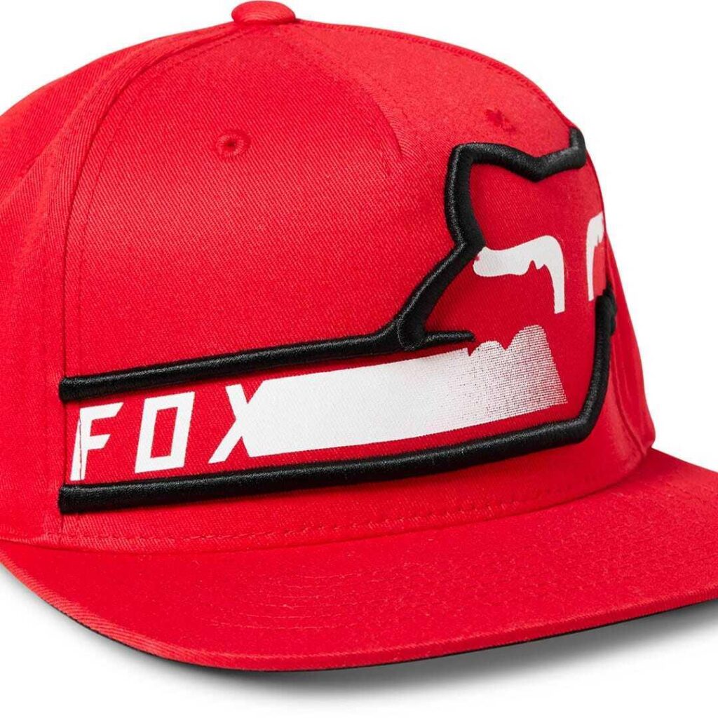 Fox Vizen Snapback Flame Red