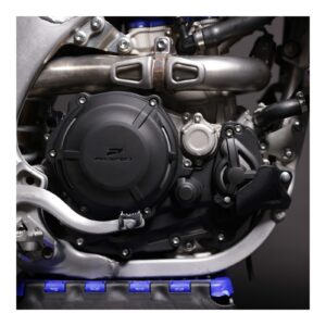 Poli Clutch & Ignition Cover Protector Kit YZ450F '23 - Black - Image 2