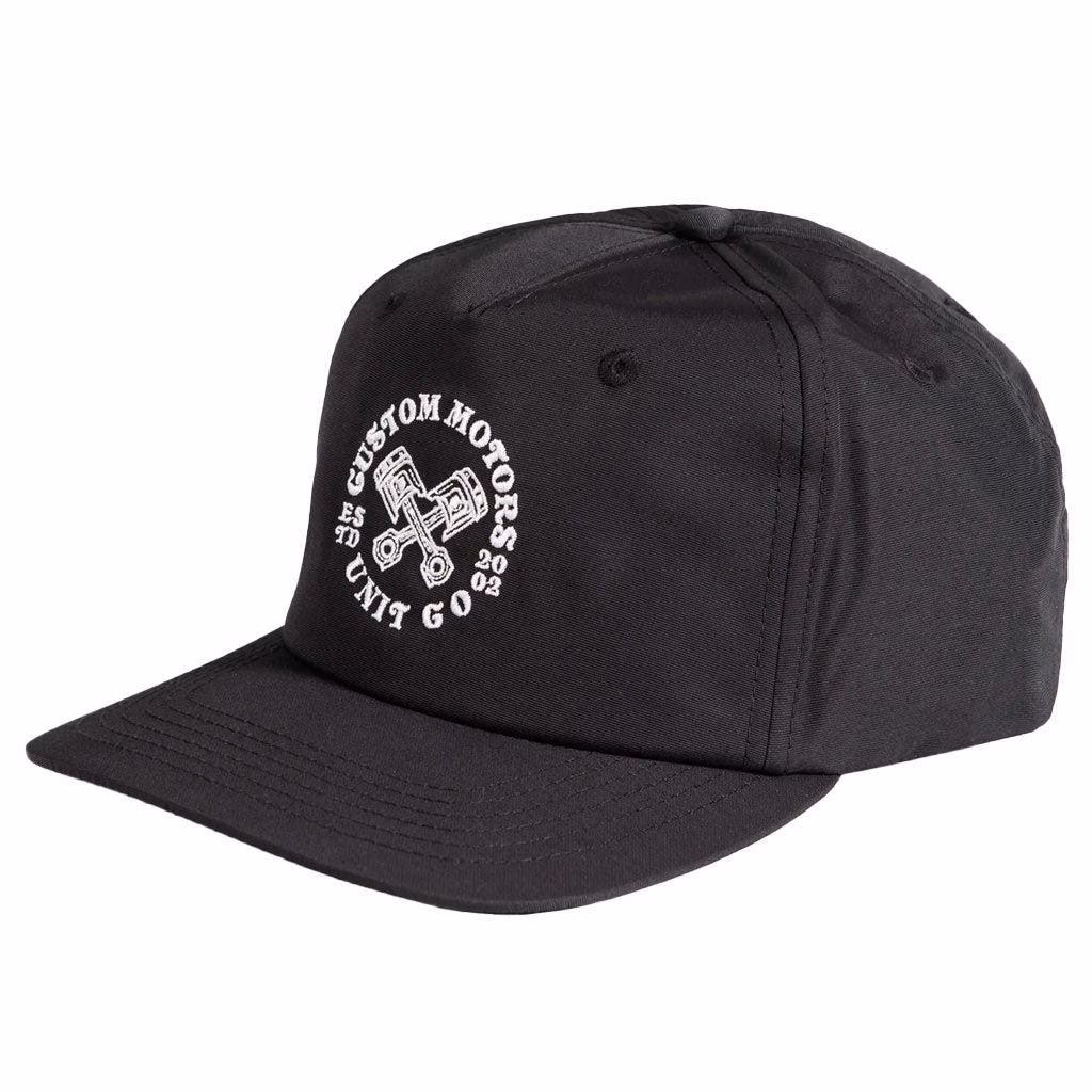 Unit Nash Snapback Cap Black