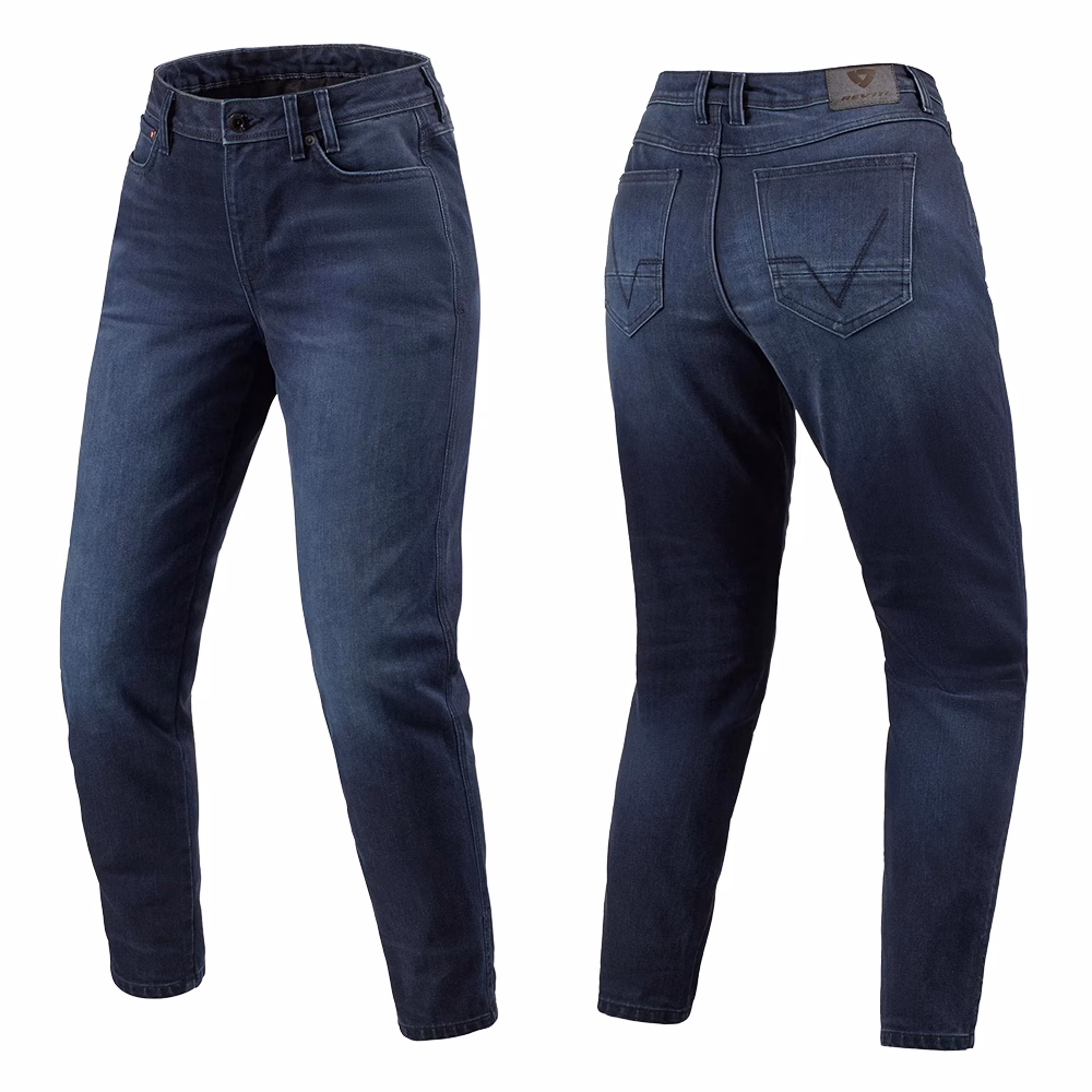 REV'IT! Harper TF Ladies Jeans Dark Blue Used Standard Leg