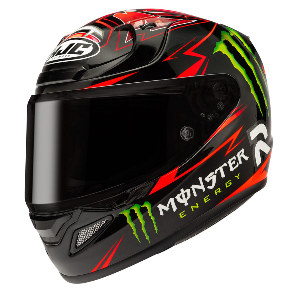 HJC RPHA 12 Quartararo Replica MC1 Road Helmet