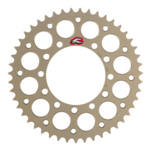 Renthal Sprocket Rear Hard Anodised 47T 47P-HA Ultralight - Image 1