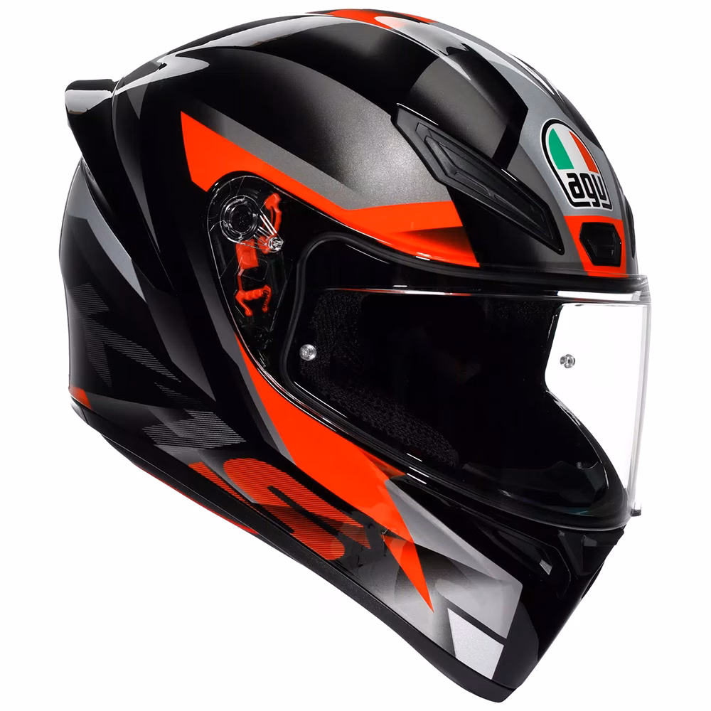 AGV K1 S Fastlap Road Helmet Black/Grey/Red
