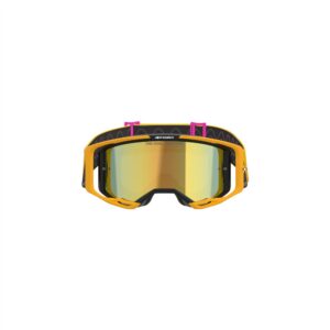 Alpinestars Vision 8 Corp Motocross Goggle Orange/Yellow/Pink - Mirror Gold Lens - Image 2