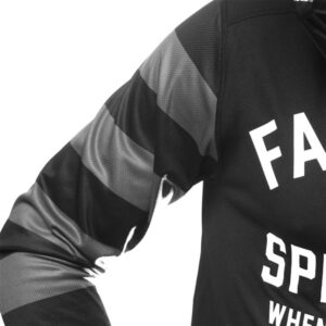 Fasthouse Carbon Eternal Motocross Jersey Black/Black - Image 4