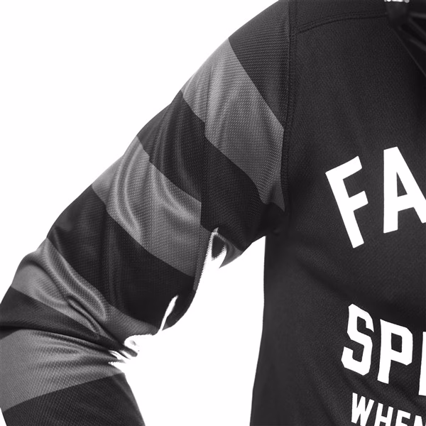 Fasthouse Carbon Eternal Motocross Jersey Black/Black