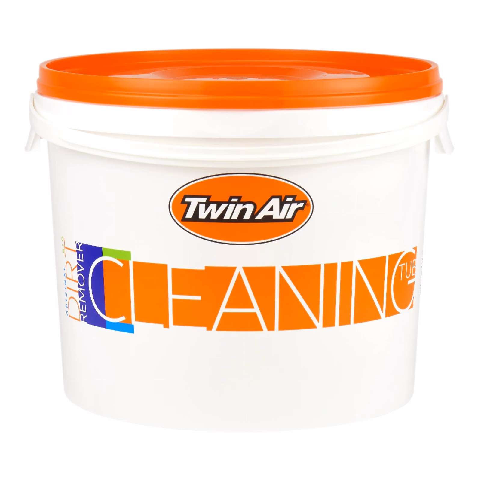Twin Air Cleaning Tub + Lid, Includes Cages Orange & Black (10L) - Image 1