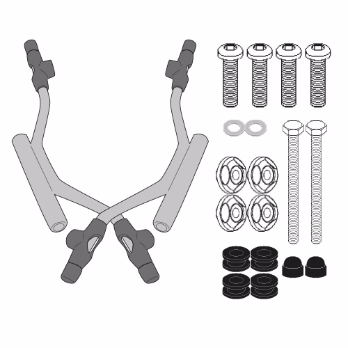 GIVI KIT TO FIT 7057A / 7057S PIAGGIO MEDLEY 125-150 I-GET '20-'24